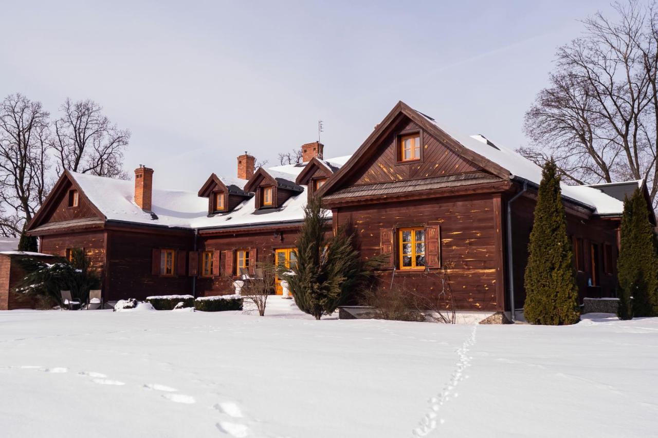 Dwor Woskrzenice Hotel Biała Podlaska Kültér fotó